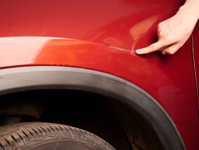 Showing Car Body Damage